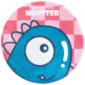 Touchdog Cartoon Shoe-faced Monster Dog Mat