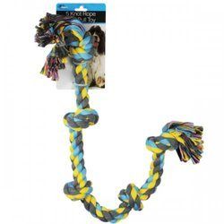 5 Knot Rope Dog Pull Toy (pack of 2)