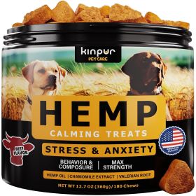 Calming Hemp Oil Chews for Dogs, Beef Flavor