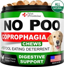 No Poo Chews Stool Eating Deterrent for Dogs