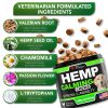 Hemp & Melatonin Calming Chews for Dogs with Anxiety & Stress 120 Treats