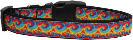 Tie Dye Dog Collar (Option: Large)