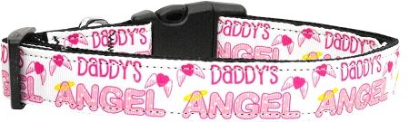 Daddy's Angel Nylon Dog Collar (Option: XL)