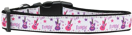 RockStar Nylon Dog Collar (Option: Medium)